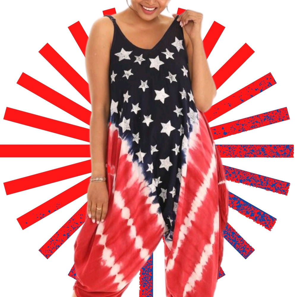 Americana Harem Jumpsuit